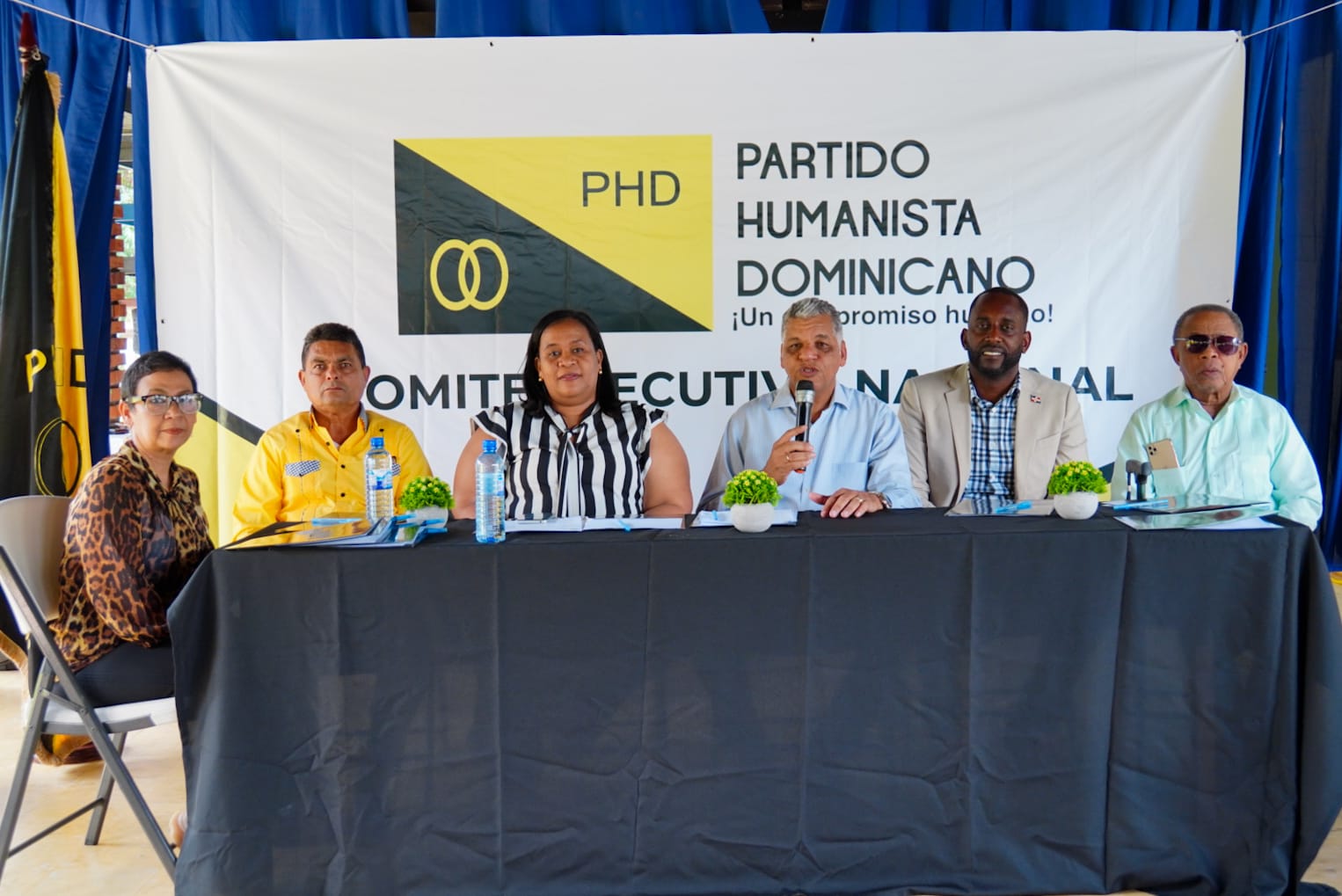 El Presidente Del PHD Ramon Emilio Goris Encabeza Encuentro En Jarabacoa