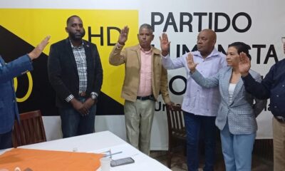 Foto 1 Ramon Emilio Goris Juramenta A Los Nuevos Miembros Del Comite Politico Del PHD