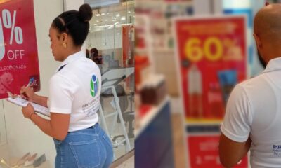 Analistas De Publicidad Y Precios De Pro Consumidor Observan Ofertas De Productos En Una Tienda De La Capital