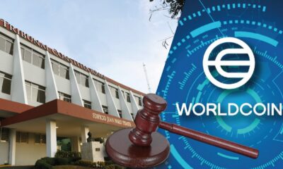 Foto Fachada Tribunal Constitucional E Imagen WORLDCOIN