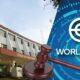 Foto Fachada Tribunal Constitucional E Imagen WORLDCOIN