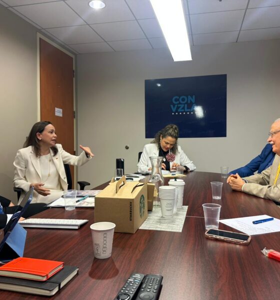 Foto 1 Maria Corina Machado En La Reunion Con Los Lideres De La ODCA En Washington Estados Unidos