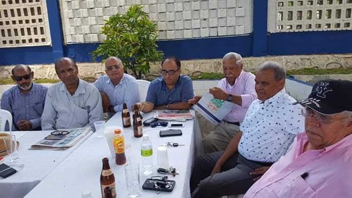 Desde La Izquierda Hector Tineo Sebastian Del Pilar Sanchez Nelson Gomez Alexis Almonte Hugo Sanchez Jimmy Sierra Y Julio Anibal Suarez