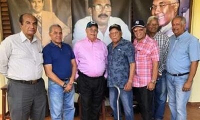 Desde La Izquierda Sebastian Del Pilar Jimmy Sierra Julio Anibal Suarez Eligio Blanco Pena Valentin Perez Terrero Andres Deveaux Y Tomas Romero