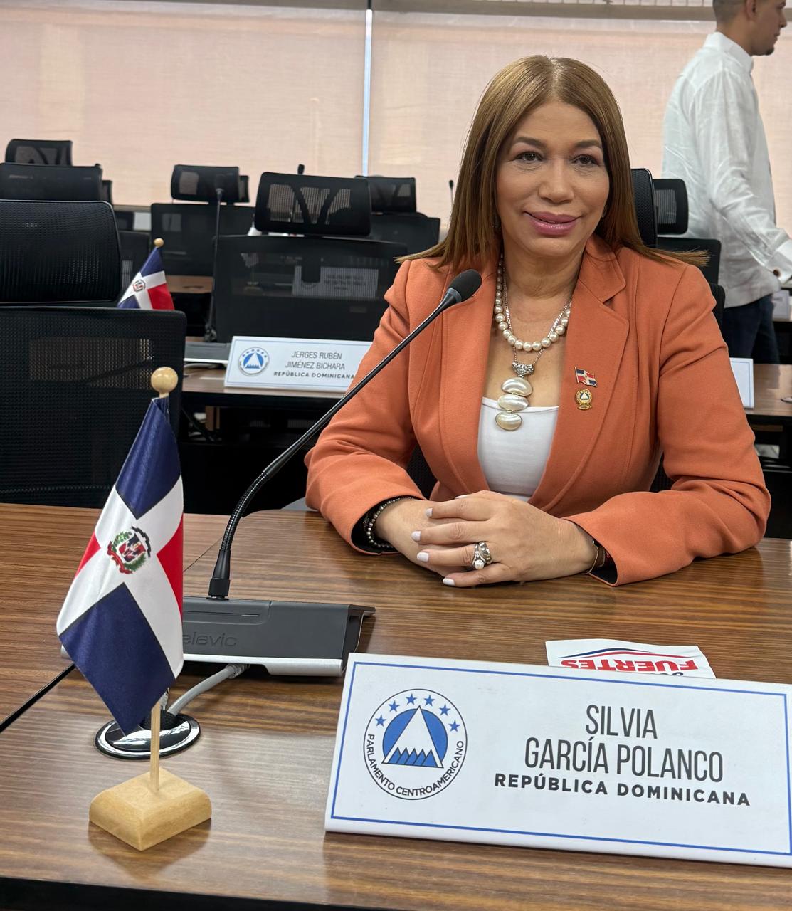 Foto Silvia Garcia Diputada Ante El PARLACEN